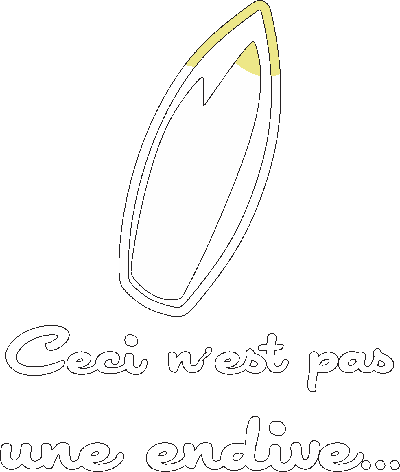 Ceci n´est pas une endive